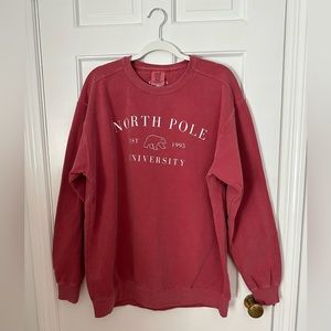 “North Pole University” Crew Neck | Size L